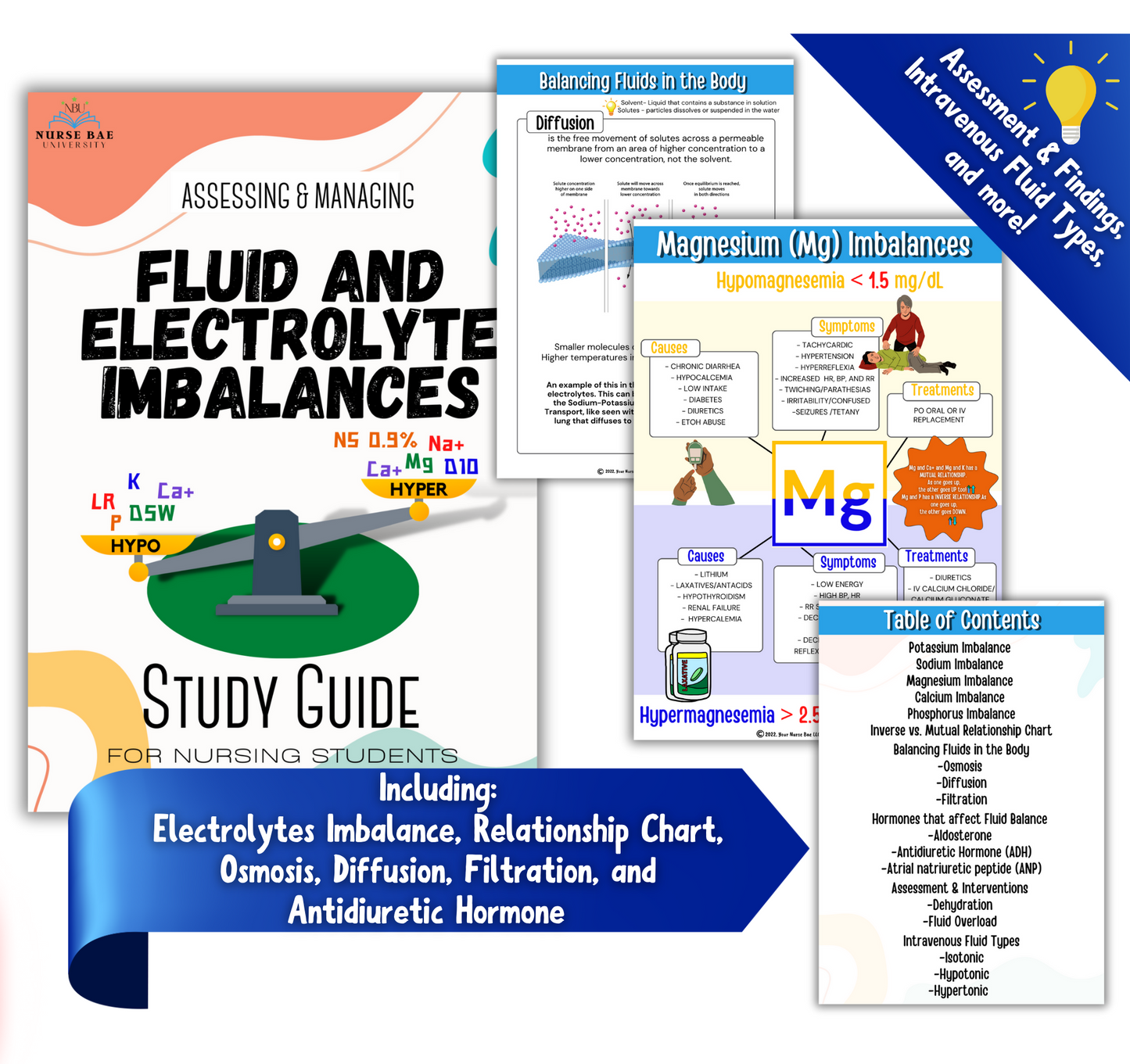 Fluid and Electrolytes Imbalance - Nursing Study Guide