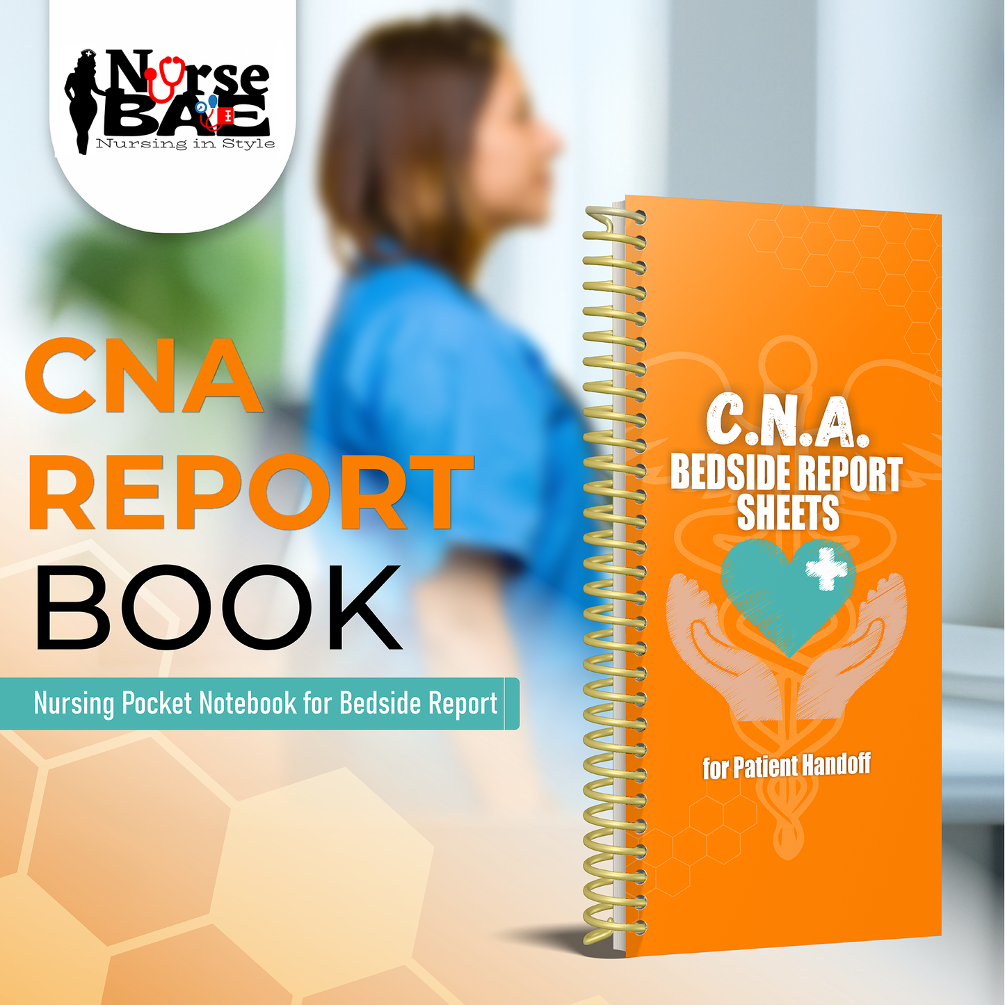 CNA Bedside Report Sheets - Set of 2