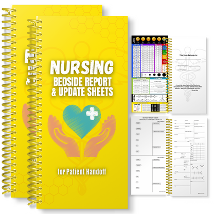Nurse Report Sheets - SBAR Report Notebooks