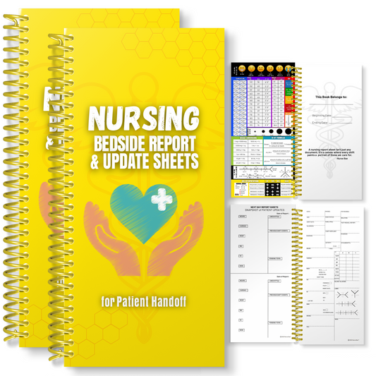 Nurse Report Sheets - SBAR Report Notebooks